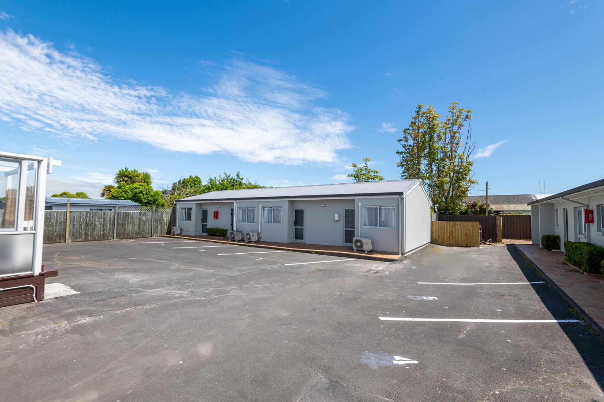 Aurora City Suites Motel Rotorua Bagian luar foto