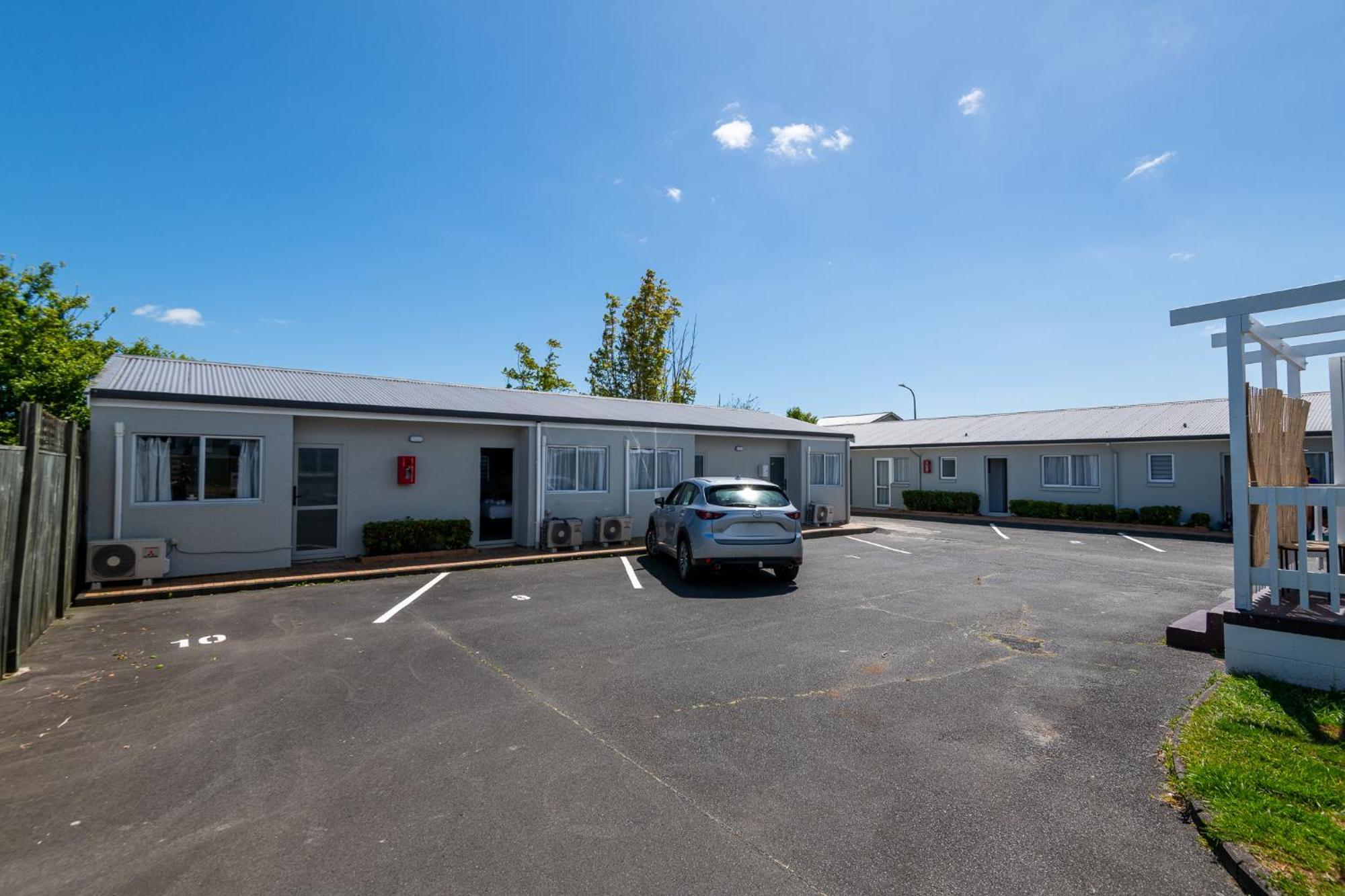 Aurora City Suites Motel Rotorua Bagian luar foto