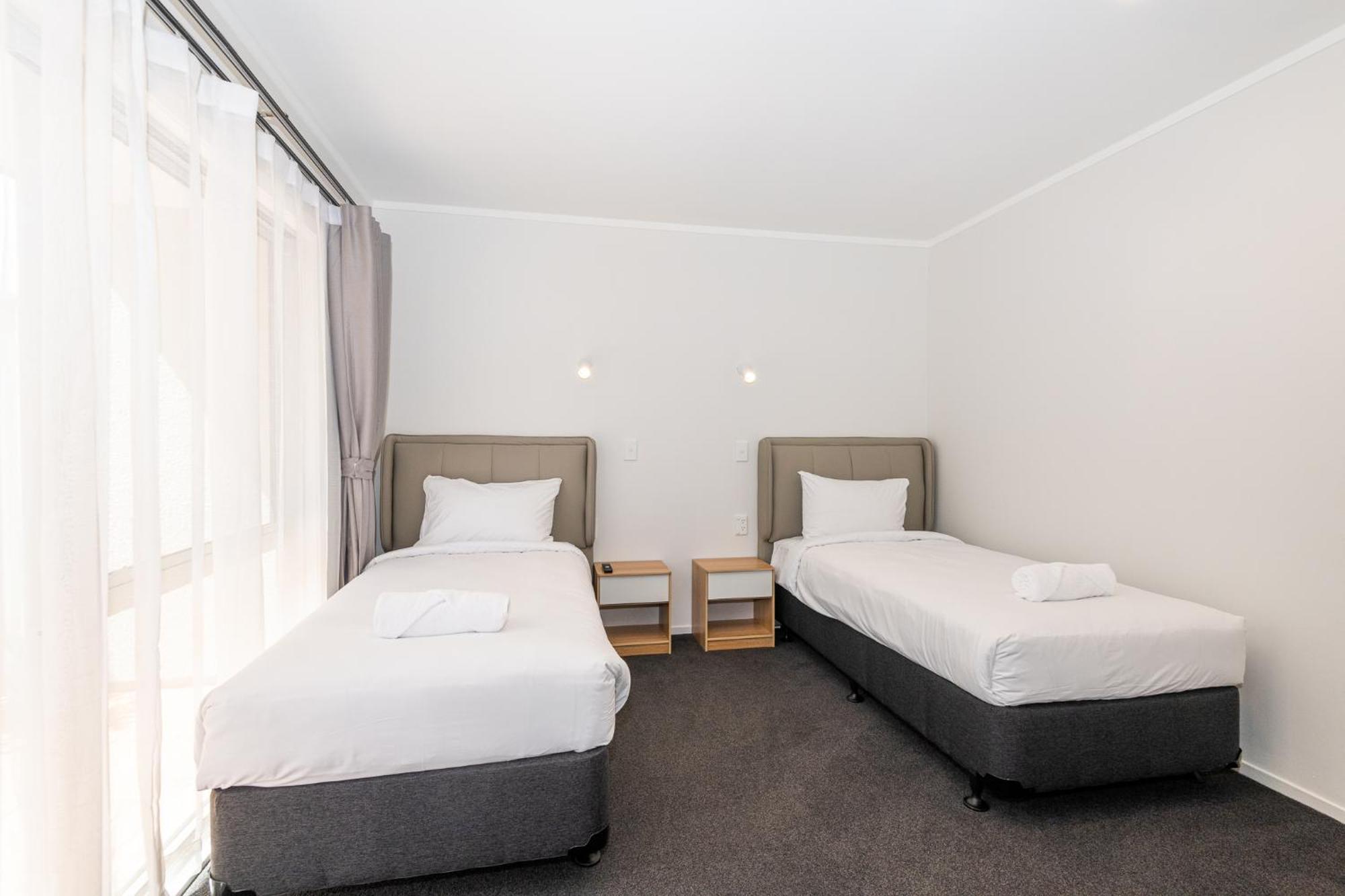 Aurora City Suites Motel Rotorua Bagian luar foto