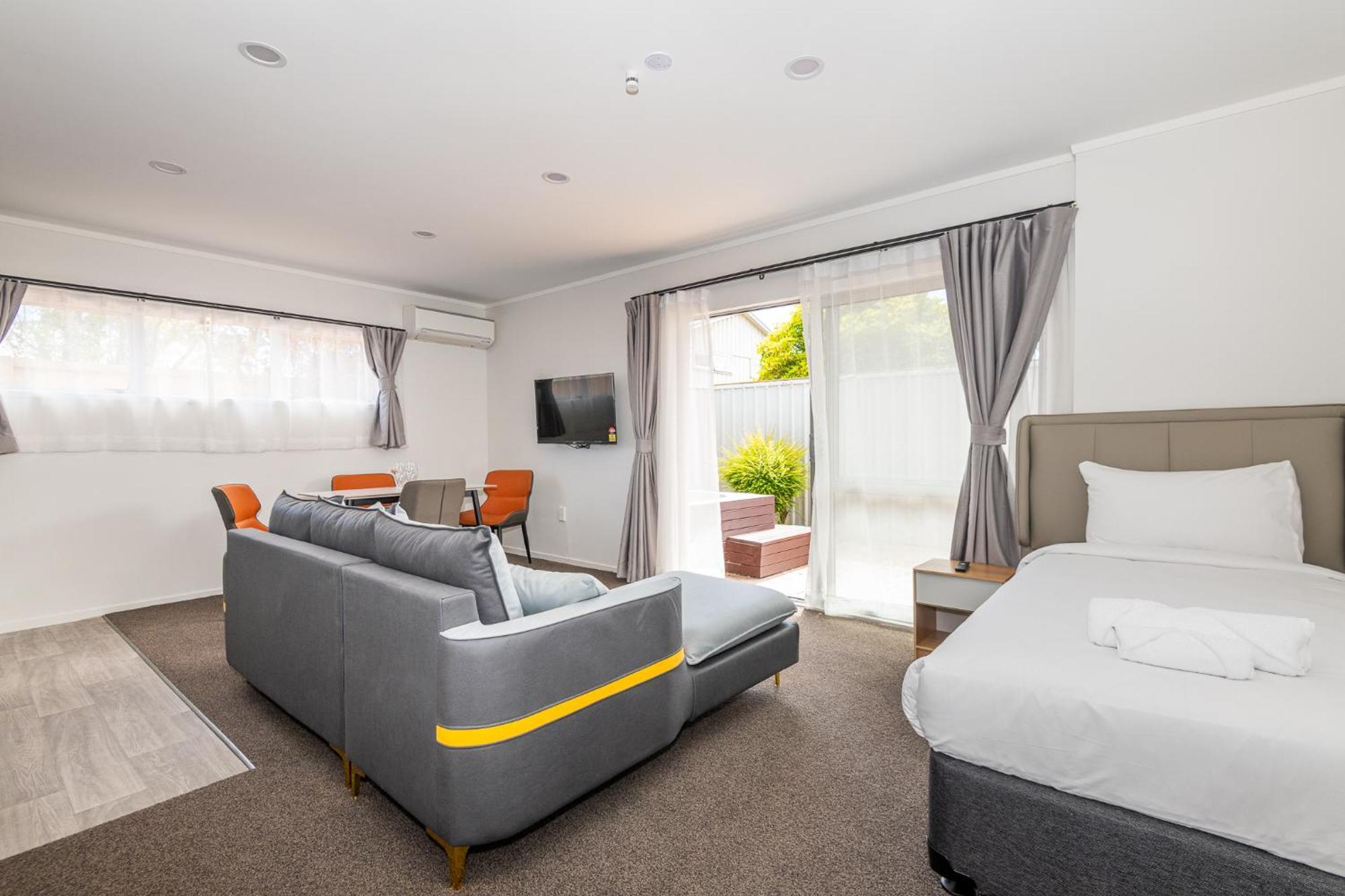 Aurora City Suites Motel Rotorua Bagian luar foto