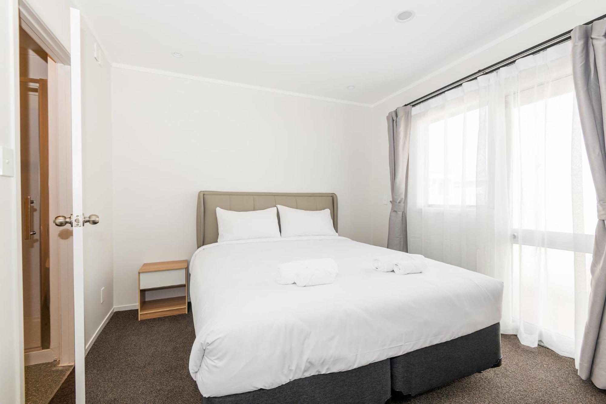 Aurora City Suites Motel Rotorua Bagian luar foto