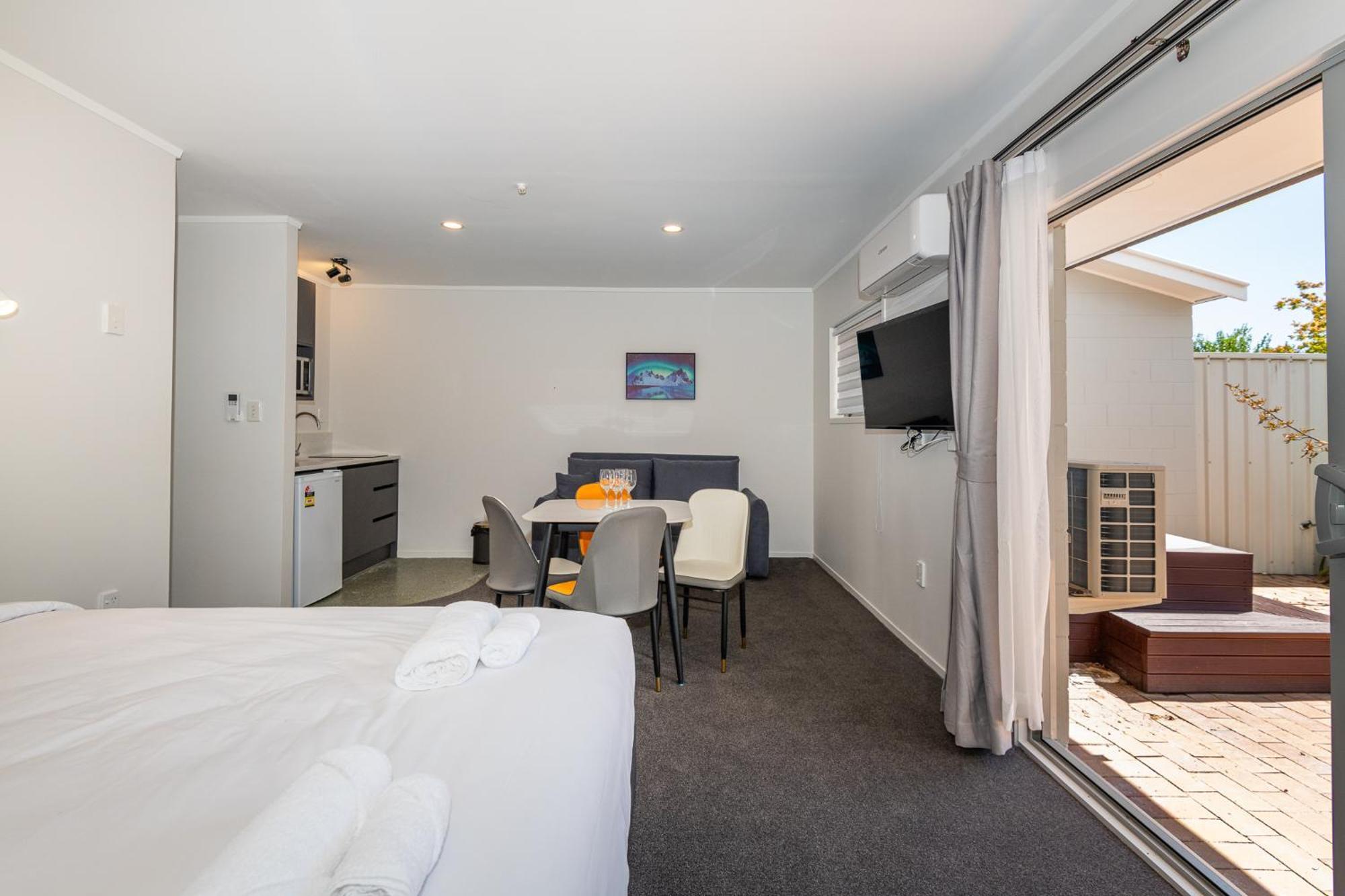 Aurora City Suites Motel Rotorua Bagian luar foto