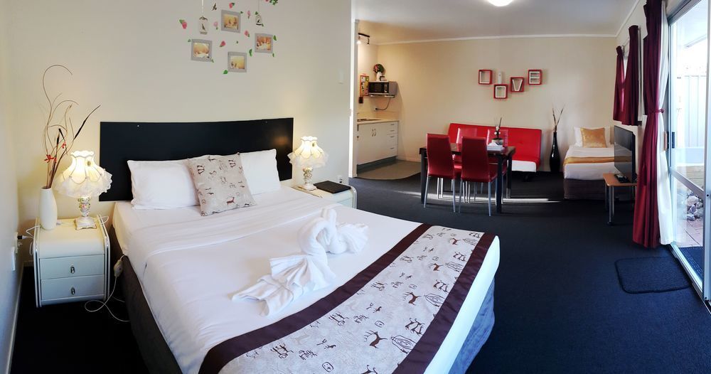 Aurora City Suites Motel Rotorua Bagian luar foto